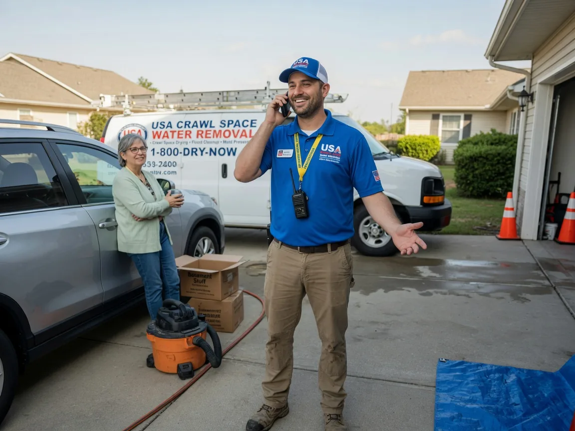 Crawl Space Water Removal Hebron, OH FAQs
